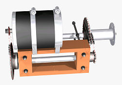 Double Reduction Roller Chain Drive